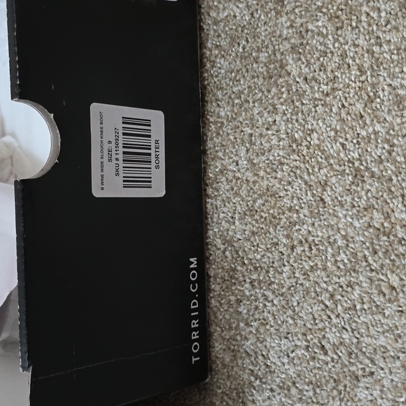 Torrid wine boots 9W - Picture 5 of 7